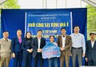 KHỞI CÔNG XÂY DỰNG NHÀ Ở CHO HỘ GIA ĐÌNH BÀ TRẦN THỊ THƯỜNG THÔN NGỌC THÁP, XÃ HOÀNG GIANG