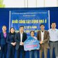 KHỞI CÔNG XÂY DỰNG NHÀ Ở CHO HỘ GIA ĐÌNH BÀ TRẦN THỊ THƯỜNG THÔN NGỌC THÁP, XÃ HOÀNG GIANG